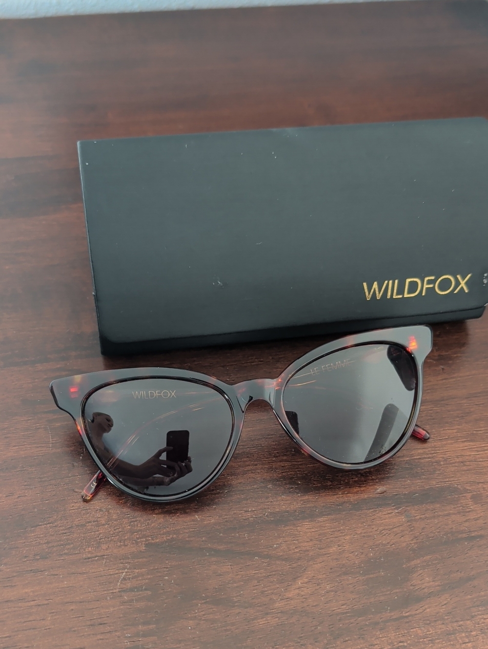 Wildfox Tortoiseshell Le Femme Cat-Eye Sunglasses